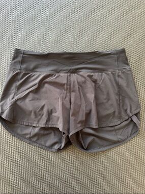 lululemon Speed Up Shorts - these are BLACK.  Not faded